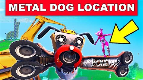 giant metal dog house fortnite|disbodyd dog head fortnite.